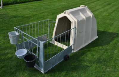 Calf-Tel Modell Eco mit FlexyFence