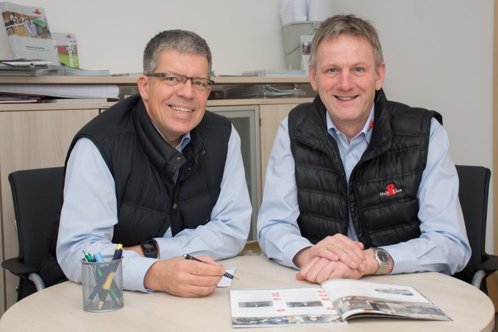 Holger Kruse, director de marketing, y Berthold Koops, director de ventas