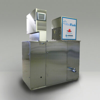 MiniFlash Pasteur with milk storage tank