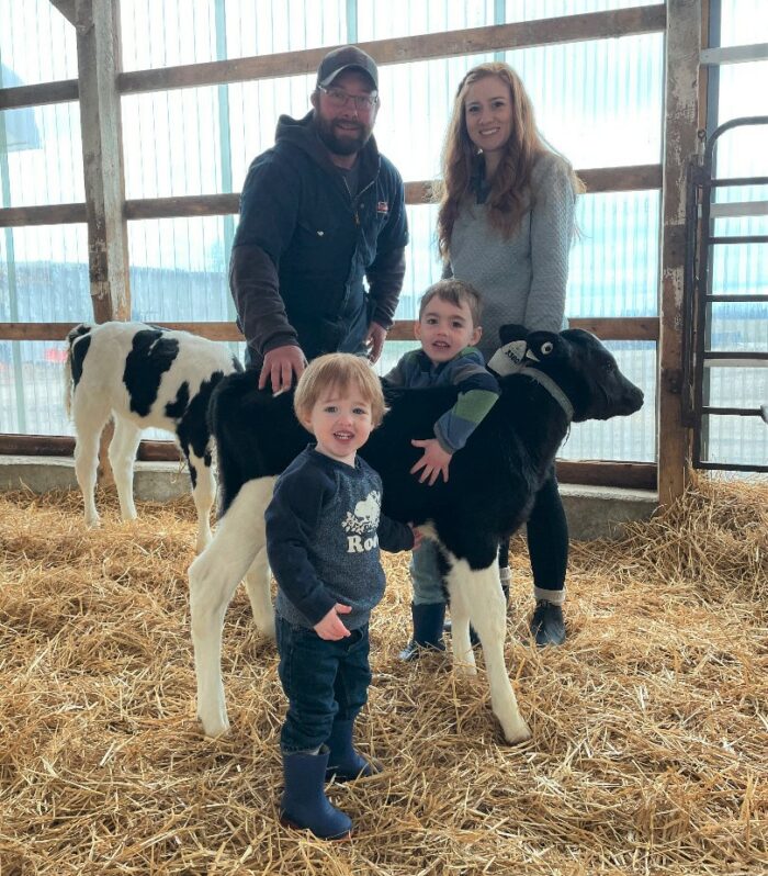 Familie Prehn von Prehn Brook Farms in Kanada